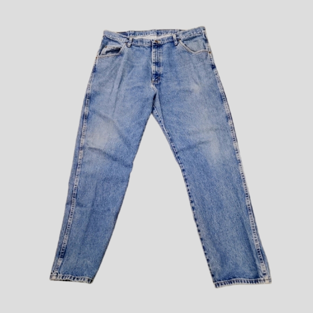 Wrangler Men's Relaxed Fit High Rise 5 Pocket Denim Jeans Size 40x32
